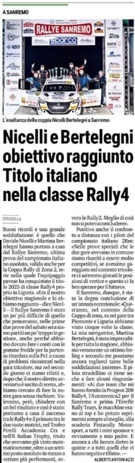 La Provincia Pavese 27/10/2025 - www.DAVIDENICELLI.com